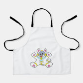 Tablier Chat en tant qu'astronaute en costume (Recto)