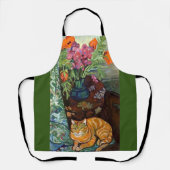 Tablier Chat et Bouquet, Suzanne Valadon (Recto)