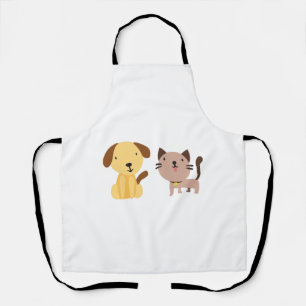 Tablier Chat et chien