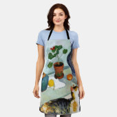 Tablier Chat et vie morte, August Macke (Porté)