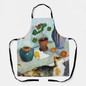 Tablier Chat et vie morte, August Macke (Recto)