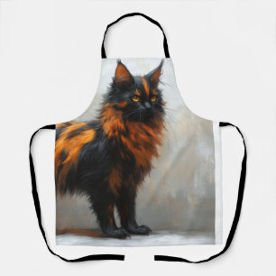 Tablier Chat flufflye Maine Coon