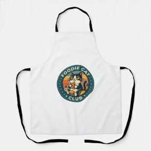 Tablier Chat Foodie Conception de Kitty Mignonne - Club Fo
