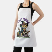 Tablier Chat Halloween Costume de sorcière Fermier Famille (Insitu)