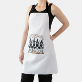 Tablier Chat Halloween Éffrayant Kitten Lover Tricot Ou Tr (Insitu)