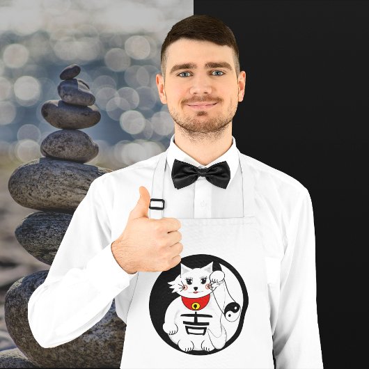 Tablier Chat Lucky Le Maneki Neko