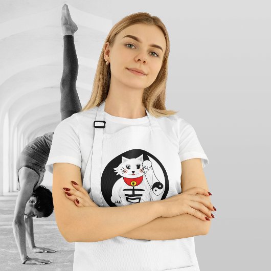 Tablier Chat Lucky Le Maneki Neko