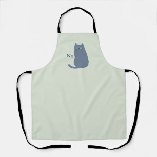 Tablier Chat malicieux drôle