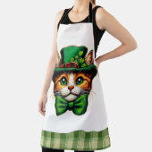 Tablier Chat mignon/chaton Saint Patrick's Day (Insitu)