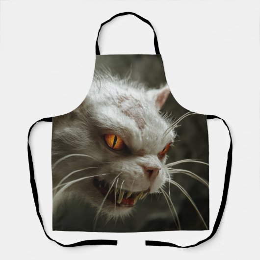 Tablier Chat monstre  (Recto)