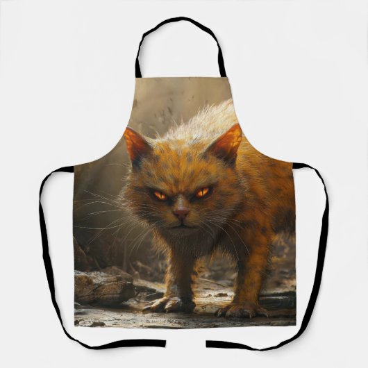 Tablier Chat monstre (Recto)