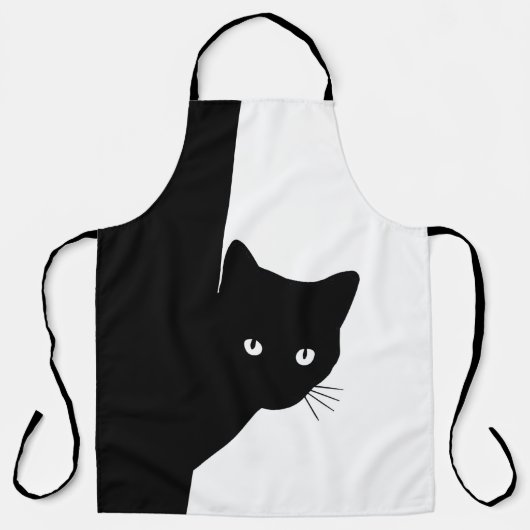 Tablier Chat noir (Recto)