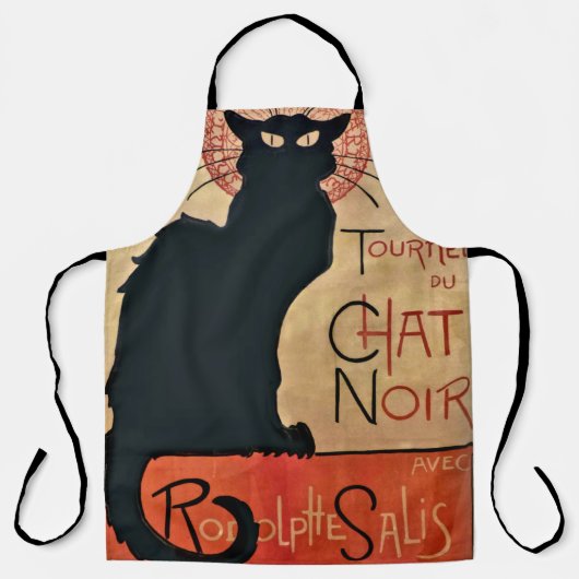 Tablier Chat noir (Recto)