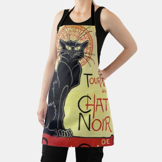 Tablier Chat noir (Conversation Noir), Alexandre Steinlen (Insitu)