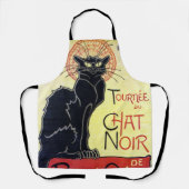 Tablier Chat noir (Conversation Noir), Alexandre Steinlen (Recto)