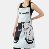 Tablier Chat noir et blanc (Insitu)