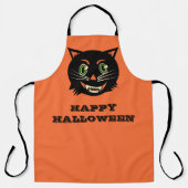 Tablier Chat noir vintage (Recto)