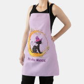 Tablier Chat noir - Vous êtes magique (Insitu)