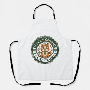 Tablier Chat porte-bonheur POD Art Vector - Chat porte-bon