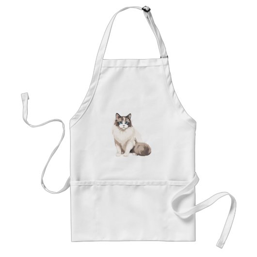 Tablier Chat Ragdoll (Devant)