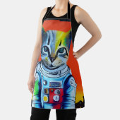 Tablier Chat spatial astronaute (Insitu)