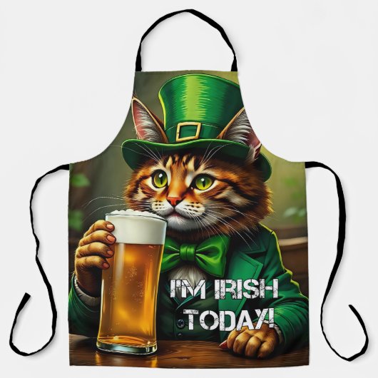Tablier Chat St. Pat (Recto)