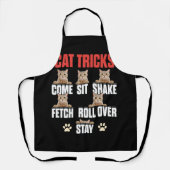 Tablier Chat Tricks Cat Training Come Sit Shake Fetch Roll (Recto)