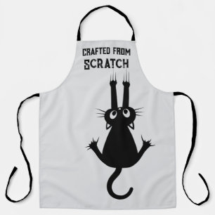 Tablier Chat Tuxedo Drôle Fabriqué à partir de Zér