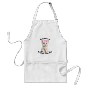 Tablier Chat Whimsical