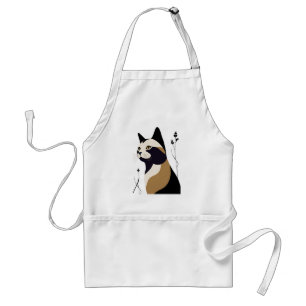 Tablier Chat Whimsical