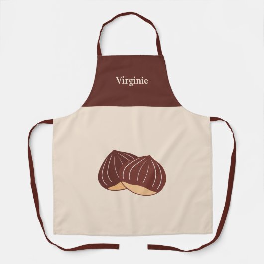 Tablier Châtaigne (Recto)
