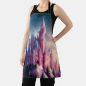 Tablier Château de bonbons rose Deux (Insitu)