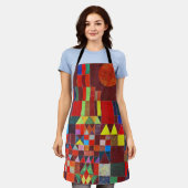 Tablier Château et Soleil, Paul Klee (Porté)