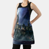 Tablier Château Harry Potter | Hogwarts au clair de lune (Insitu)