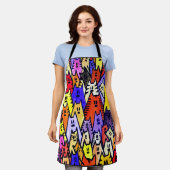 Tablier Chats 07 Apron (Porté)