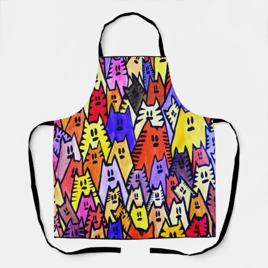 Tablier Chats 07 Apron (Recto)