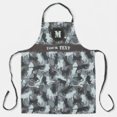 Tablier Chats Camouflage urbain (Recto)