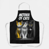 TABLIER CHATS CHAT MÈRE MÈRE'S DAY KITCHEN APRON (Recto)