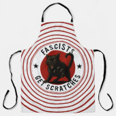Tablier Chats contre les fascistes (Recto)