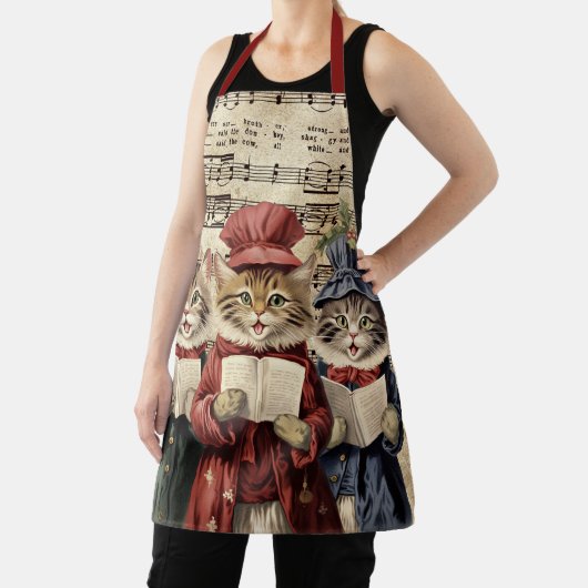 Tablier Chats de Noël (Insitu)