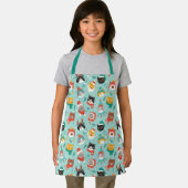 Tablier Chats de Noël en Chandails de vacances Motif (Insitu)