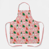 Tablier Chats de Noël en Motif d'attraction (Recto)
