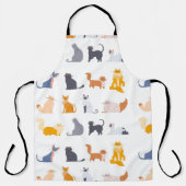 Tablier Chats du monde entier (Recto)