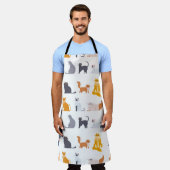 Tablier Chats du monde entier (Porté)