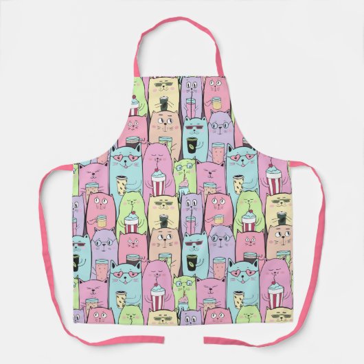 Tablier Chats mignons (Recto)