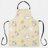 Tablier Chats mignons Motifs sans couture (Recto)