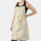 Tablier Chats mignons Motifs sans couture (Insitu)
