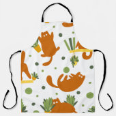 Tablier Chats mignons Motifs sans couture (Recto)