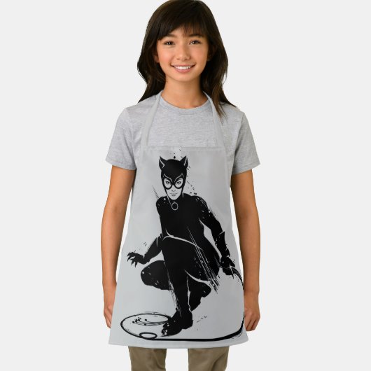 Tablier Chatte Encre Brosse Pose (Insitu)