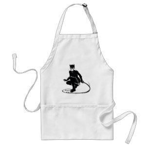 Tablier Chatte Encreuse Pose De Pinceau